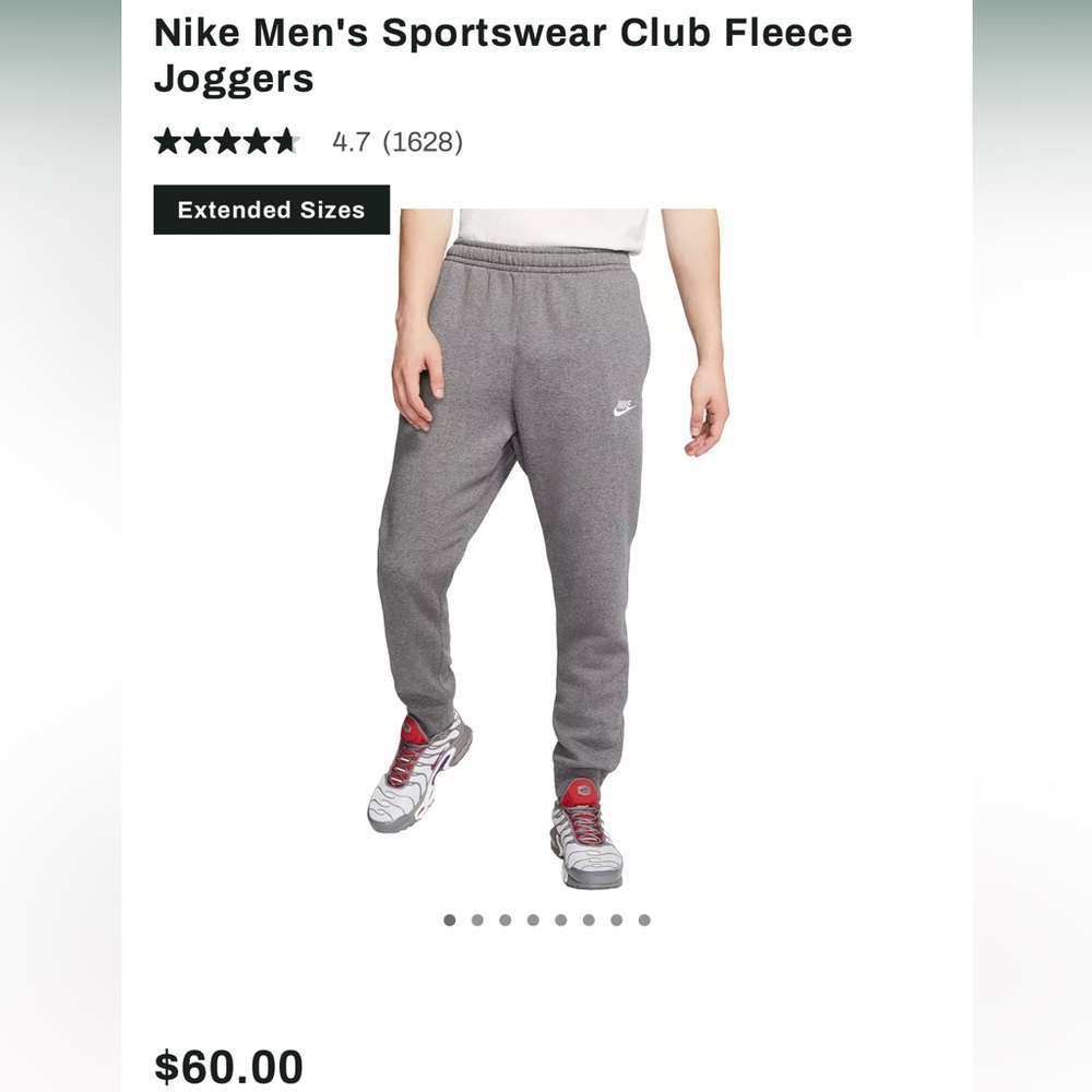 Nike Men's Sportswear Club Fleece Joggers